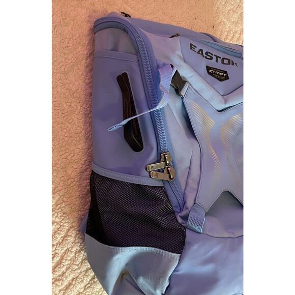 Easton Ghost NX Backpack Equipment Bag Adult Fastpitch Softball Baseball Blue - Picture 2 of 9